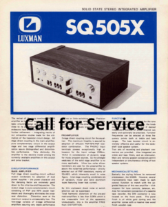 Luxman Amplifiers