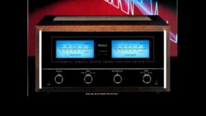 McIntosh Amplifiers classic stereo systems