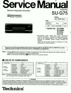Technics-SU-G75 receiver