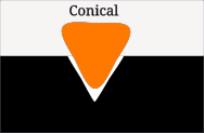  conical stylus - spherical tip